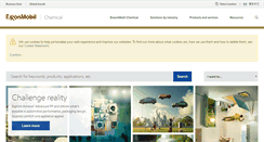 Desktop Screenshot of exxonmobilchemical.com